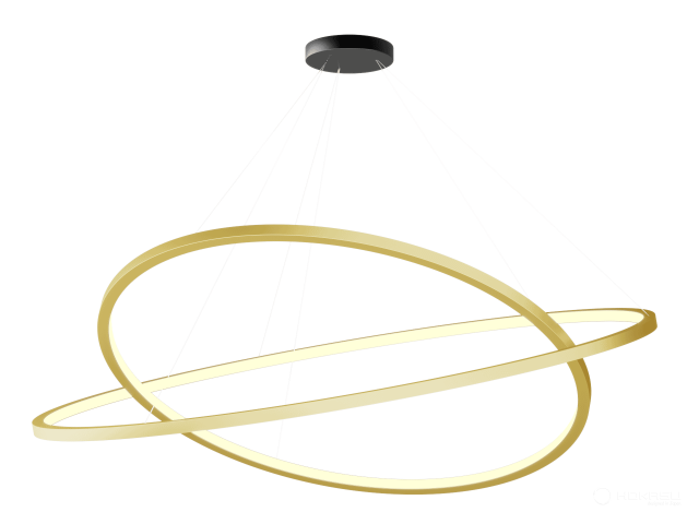 Lamp HOKASU PL6 (GOLD/D830-1050/LT70 — 3K/70,8W/120deg)