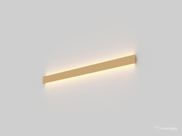 Wall lamp HOKASU WL1 (GOLD/1250mm — 3K/25W)