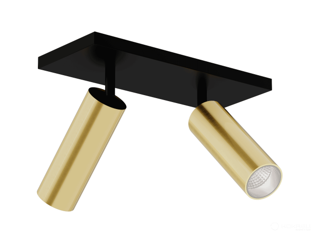 Lamp HOKASU Tube Duo (GOLD/D55 — 3K/20W/10deg)
