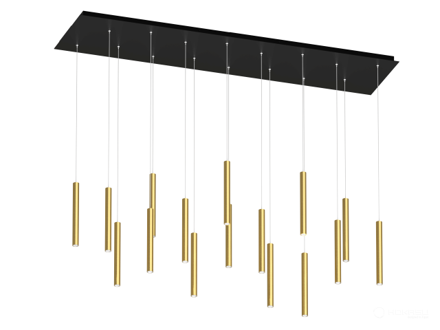 Pendant lamp HOKASU PL14 (GOLD/D40/320mm — 3K/80W/40deg)