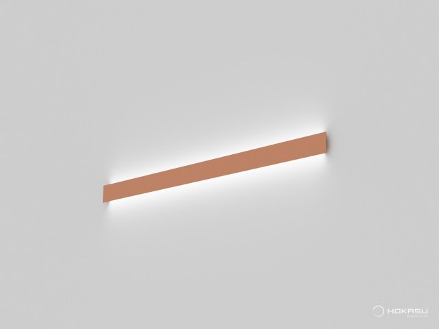 Wall lamp HOKASU WL1 (COPPER/1250mm — 4K/25W)