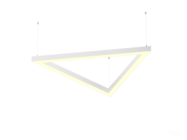 Lamp HOKASU Delta 35/40 (RAL9003/3x632/LT70 — 3K/42W)