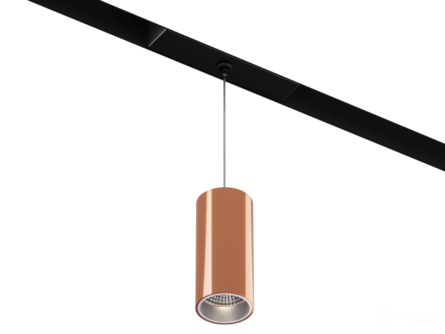 Lamp HOKASU OneLine Tube Hang (COPPER/D55/120mm — 3K/10W/10deg)