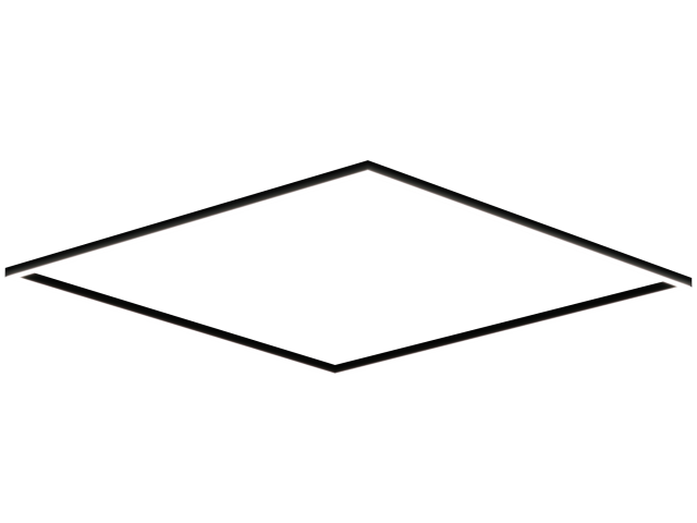 Lamp HOKASU Frame S50 (RAL9005/2498x2498mm/LT70 — 4K/208W)