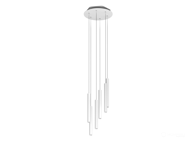 Pendant lamp HOKASU PL14 (RAL9003/D40/320mm — 3K/30W/40deg)