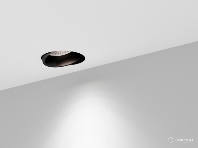 Recessed lamp HOKASU DOT Spin Edgeless