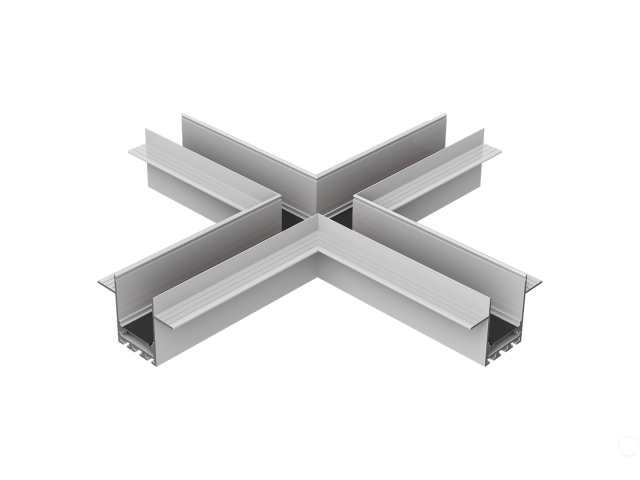 Connecting element HOKASU OneLine IN (X/RAL9003)