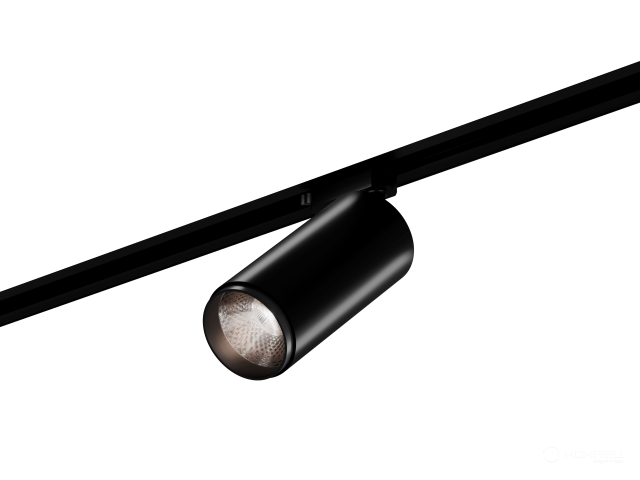 Lamp HOKASU Tube Zoom TR2 (RAL9005/D75/160mm — 5K/20W/12-50deg)