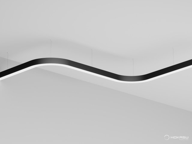 Linear lamp HOKASU Wave