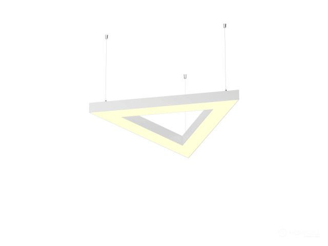 Lamp HOKASU Delta S50 (RAL9003/3x398/LT70 — 3K/26W)