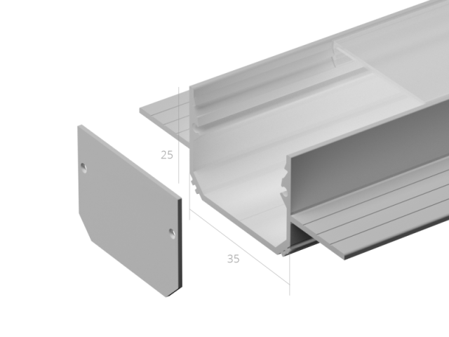Profile HOKASU 35/25 edgeless