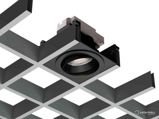 Recessed lamp HOKASU DOT Grilyato Spin