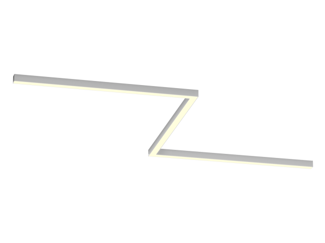Lamp HOKASU Z S50 (RAL9003/3x1250mm-90/LT70 — 3K/78W)