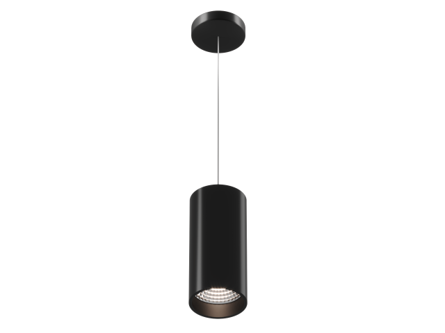 Lamp HOKASU Tube Hang (RAL9005/D75/160mm — 5K/20W/10deg)
