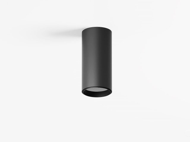 Lamp HOKASU Tube (RAL9005/D75 — 4K/20W/10deg)