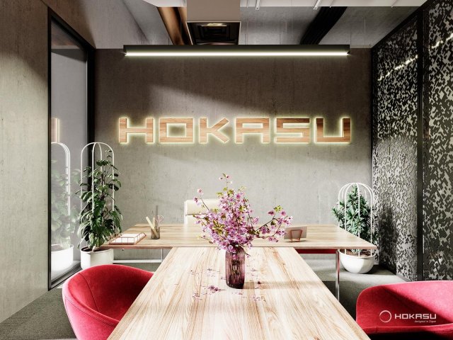 Linear lamp HOKASU i-beam