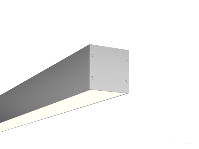 Linear lamp HOKASU 50/50 U&D PROM NoPS (Anod/1000mm/LT70 — 4K/38W)