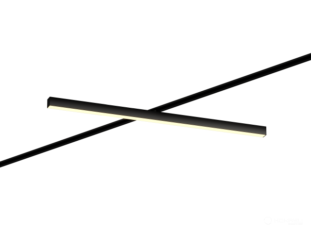 Track lamp HOKASU S50 TR2 (RAL9005/1000mm/LT70 — 3K/38W)