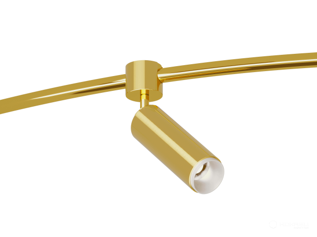 Lamp HOKASU PL12 Tube Zoom (GOLD/D55/160mm — 3K/10W/12-55deg)