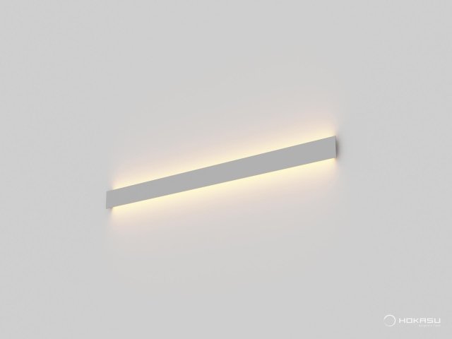 Wall lamp HOKASU WL1 (SILVER/1250mm — 3K/25W)