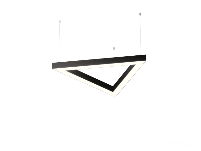 Lamp HOKASU Delta 35/40 (RAL9005/3x408/LT70 — 4K/28W)
