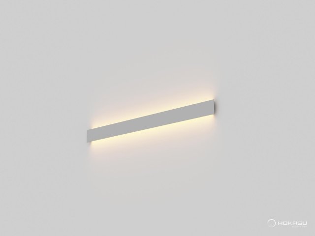 Wall lamp HOKASU WL1 (SILVER/1000mm — 3K/20W)