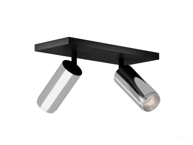 Lamp HOKASU Tube Duo Zoom (SILVER/D55 — 4K/20W/12-50deg)