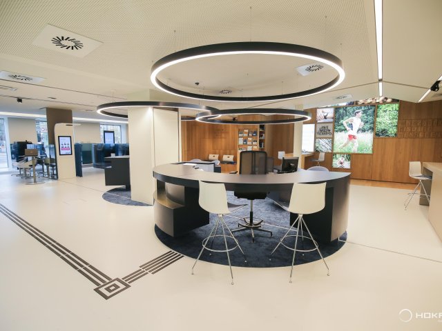 Suspended luminaire HOKASU Halo