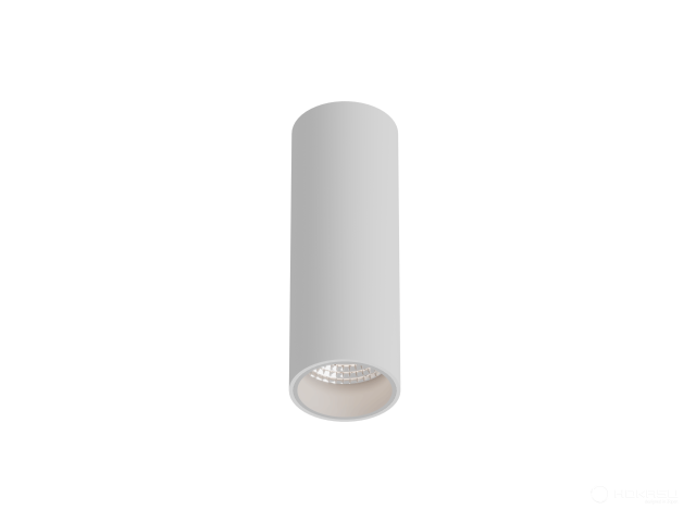 Lamp HOKASU Tube (RAL9003/D55 — 2.7K/10W/10deg)