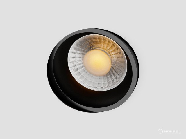 Recessed lamp HOKASU DOT Spin Edgeless