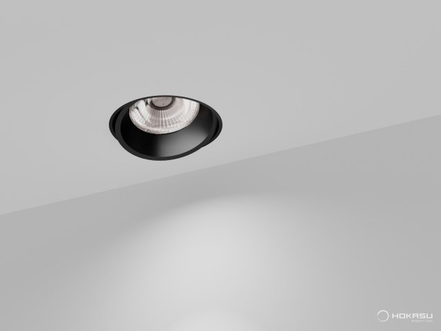 Recessed lamp HOKASU DOT Spin Edgeless