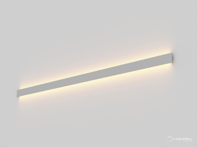 Wall lamp HOKASU WL1 (SILVER/2000mm — 3K/40W)