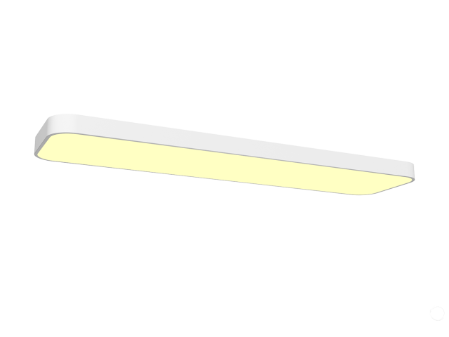 Lamp pendant HOKASU Square-R W 3K (120W/1250x312)