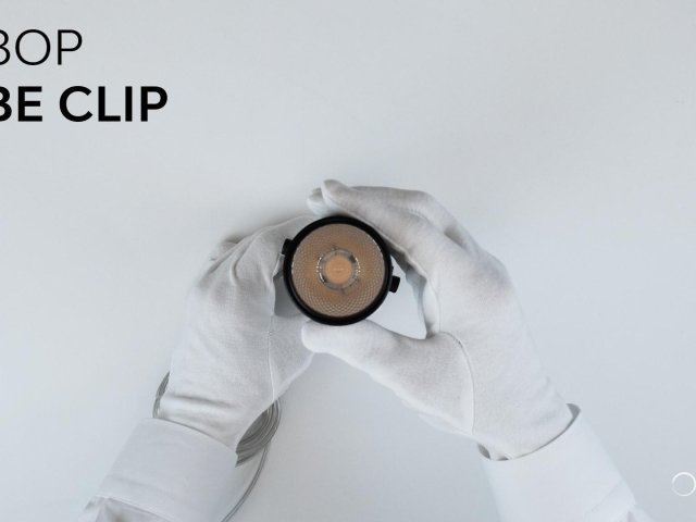 Surface lamp HOKASU Tube Clip