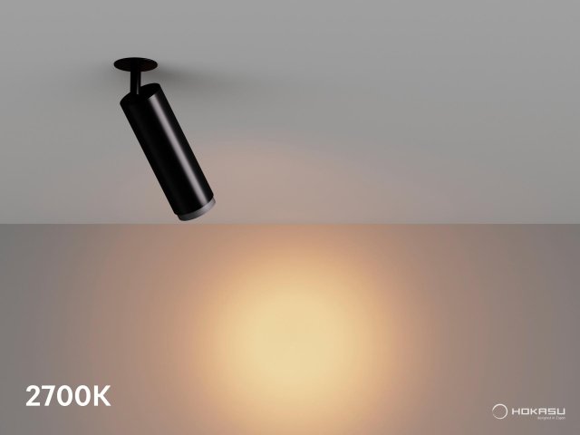 Recessed lamp HOKASU Tube IN Zoom