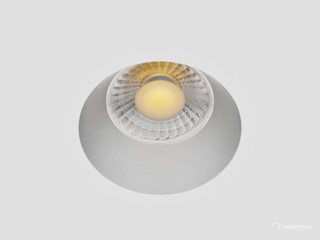 Lamp HOKASU DOT Edgeless DTW noPS (Silver — 2.2-4K/10W/38deg/CRI97)