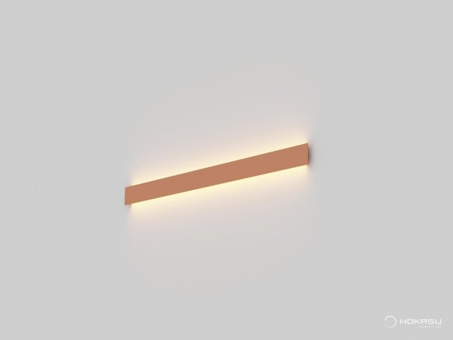 Wall lamp HOKASU WL1 (COPPER/1000mm — 3K/20W)