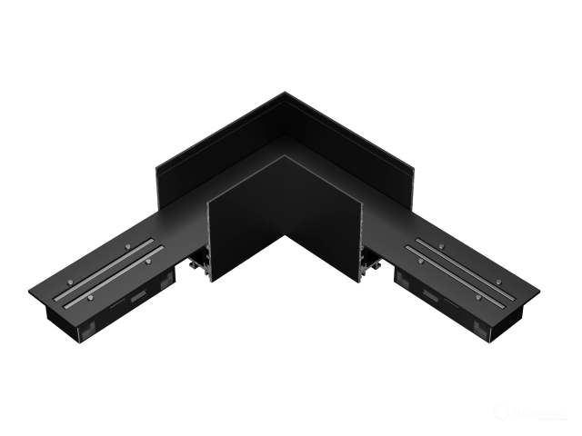 Connecting element 6063 TrackLine (L/RAL9005)