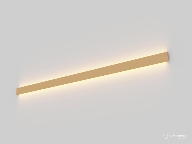 Wall lamp HOKASU WL1 (GOLD/2000mm — 3K/40W)