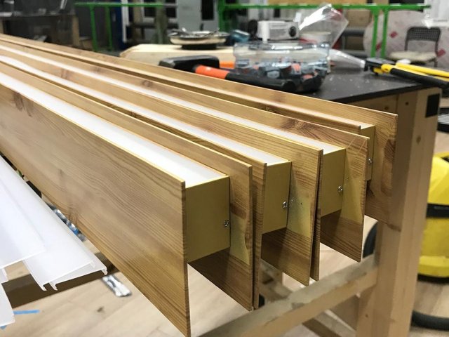 Linear lamp HOKASU i-beam