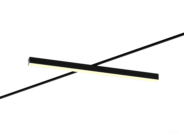 Track lamp HOKASU S50 TR4 (RAL9005/1000mm/LT70 — 3K/38W)