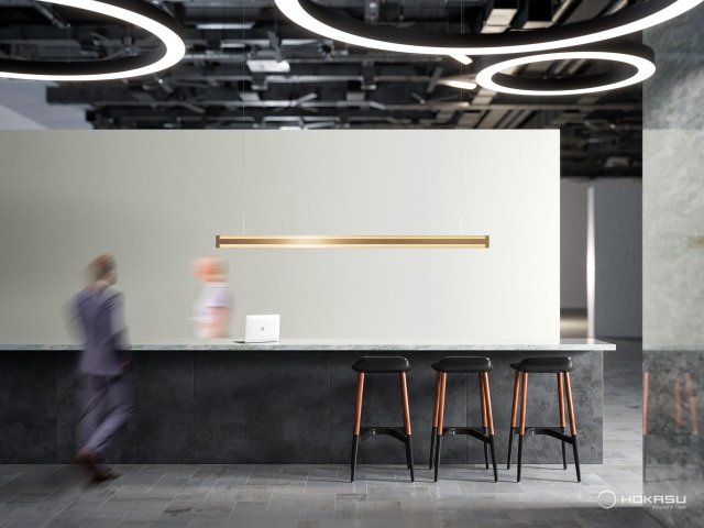 Linear lamp HOKASU Brick