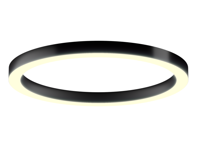 Lamp HOKASU Halo (RAL9005/D1050/LT70/IP65 — 3K/99W/120deg)