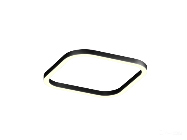 Modular lamp HOKASU Frame-R (RAL9005/1250*1250mm/LT70 — 3K/115W/120deg)