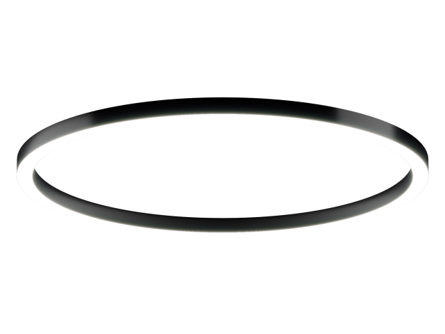 Lamp HOKASU Halo (RAL9005/D1850/LT70/IP65 — 4K/174W/120deg)