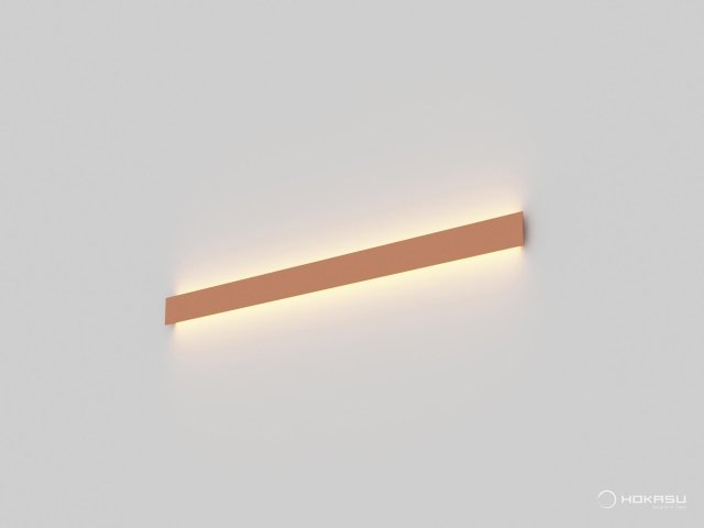 Wall lamp HOKASU WL1 (COPPER/1250mm — 3K/25W)