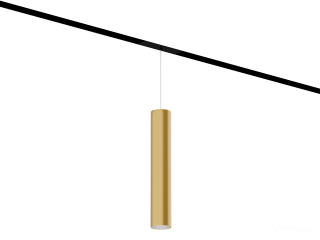 Lamp HOKASU OneLine Tube Hang (GOLD/D55/320mm — 3K/10W/10deg)