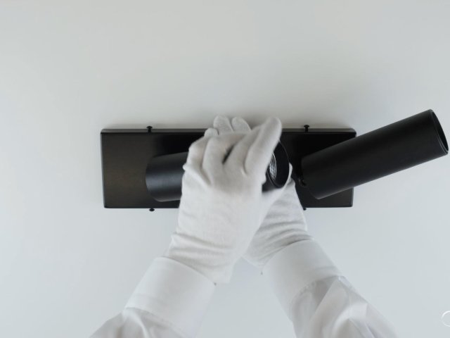 Lamp HOKASU Tube DUO with swivel mounting