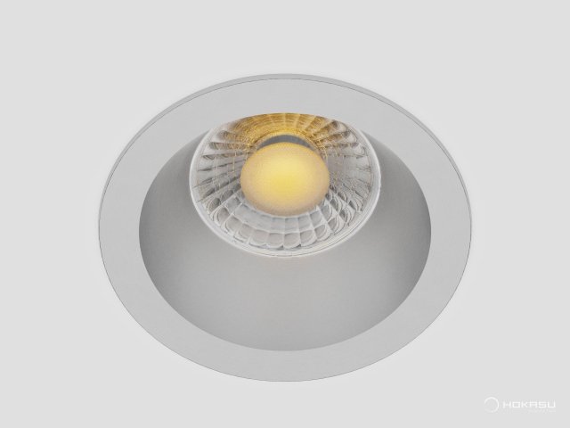 Lamp HOKASU DOT noPS (Silver — 2.7K/10W/15deg/CRI98)