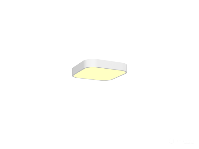 Lamp pendant HOKASU Square-R W 3K (21W/312x312)